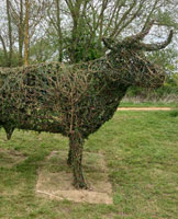 Living sculpture at Barton Park
