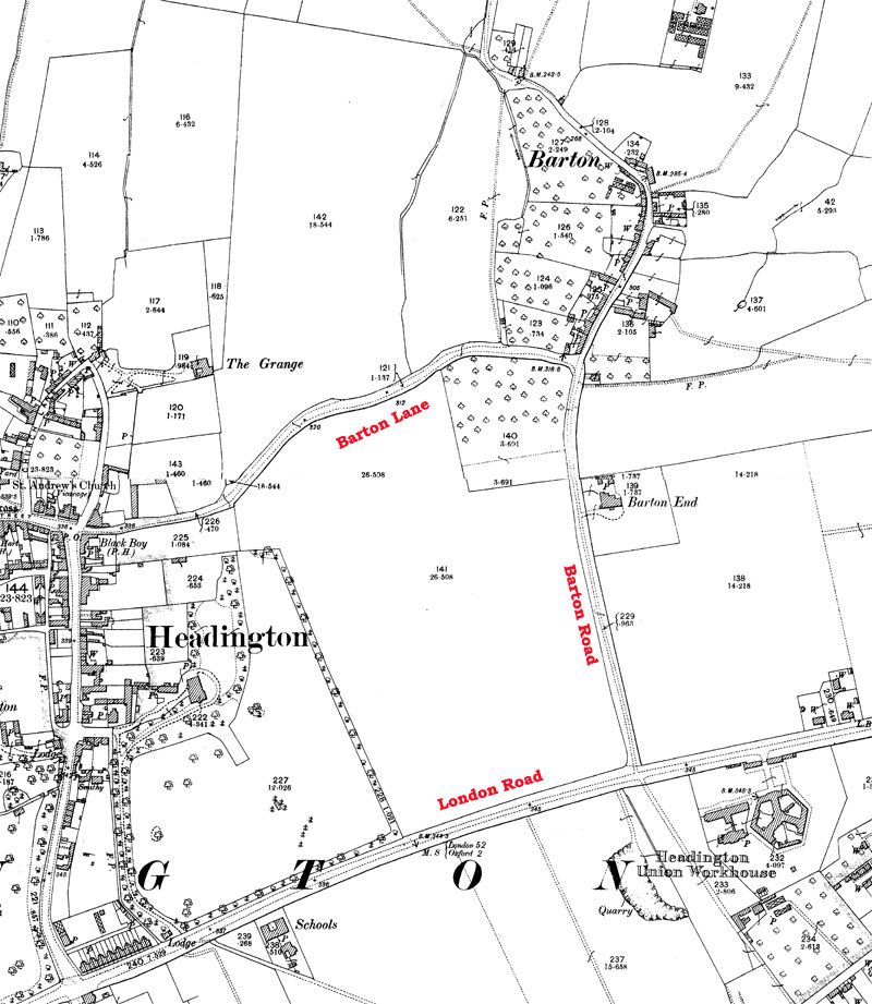 Barton End in 1899