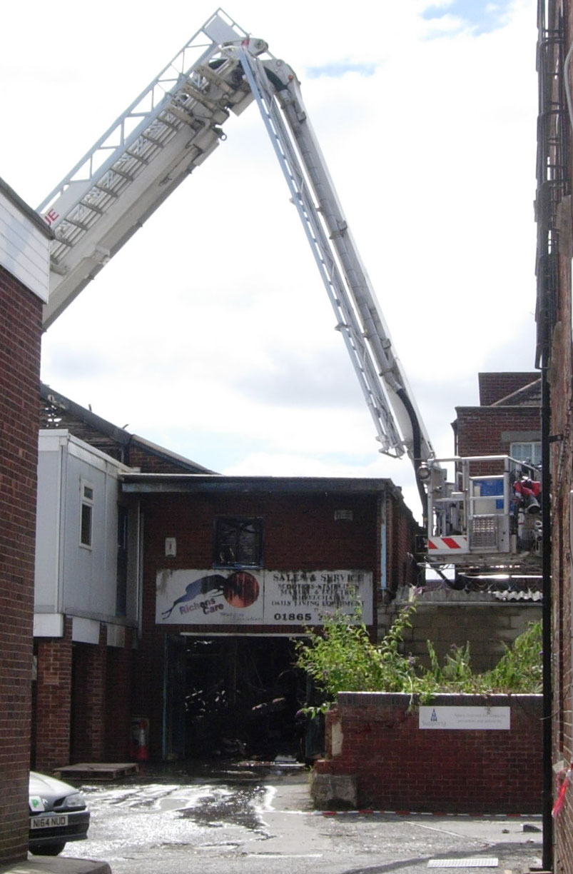 Richens after the fire