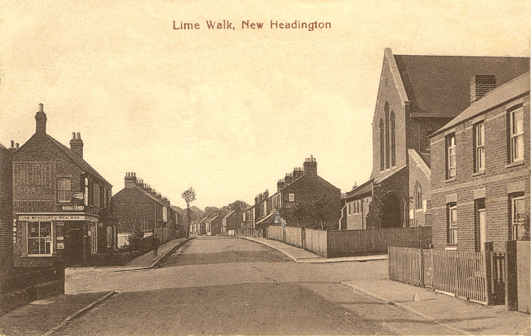 Lime Walk junction looking south
